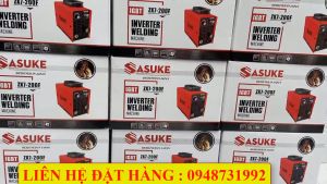 Máy hàn điện tử SASUKE - ZX7-200F Chính Hãng - Hàn Que 1.6-3.2 ly - Chuyên Dụng Cho Thợ - Bảo Hành 12 Tháng