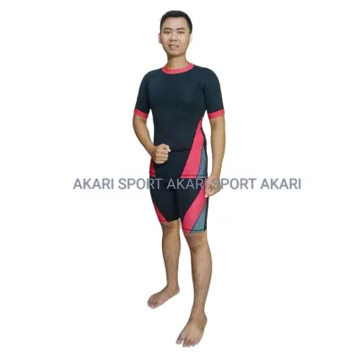 BAJU RENANG DEWASA SETELAN BAJU CELANA SPANDEK PREMIUM