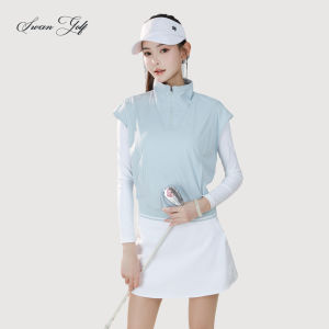 SWAN LOVE GOLF | Stylish Breathable Womens Golf Top
