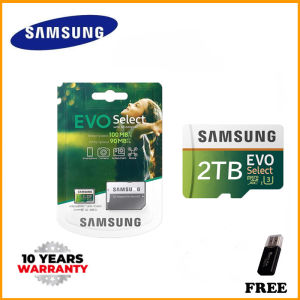 100% Original (Free Card Reader) (Free Shipping) Samsung-tarjeta SD Original de 128GB 256GB 512GB 1024GB 1TB 2000GB tarjeta TF Clase 10 Minisd Flash Usb adaptador gratuito