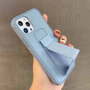 Giao hàng nhanh Cho iPhone 7 8 Cộng Với X XR XS Max 11 Pro Max mangetic Chủ Có Thể Gập Lại Dây Đeo Chống-Mùa Thu Dây Đeo Xe Chủ Đứng Chân Đế vỏ điện thoại