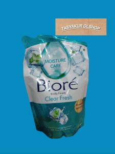 Biore body foam sabun mandi cair pouch Refil