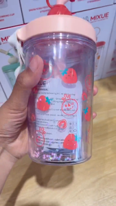 【Mixue Malaysia】Mixue Cawan Kacau Buah Mixue Snow King Fruit Stirring Cup 蜜雪冰城雪王搅拌杯