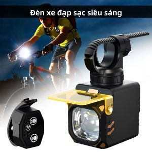 Đèn LED Xe Đạp Có Thể Sạc Lại Siêu Sáng IPX5 Chống Nước 7 Chế Độ Bao Gồm Đèn Sương Mù Sạc Nhanh Type-C 1600LM Để Đi Xe Đạp Leo Núi Vào Ban Đêm