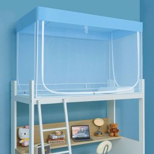 Kiss Dear | Student Dormitory Expandable Zippered Bed Mosquito Net