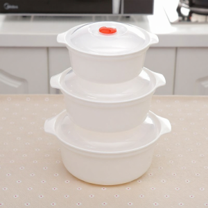 Microwave Safe Round Lunch Box Large