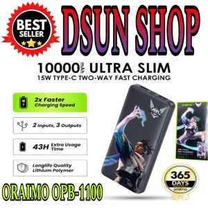 Powerbank Oraimo x MPL Mobile Legends Toast 10.000mAh OPB-1100