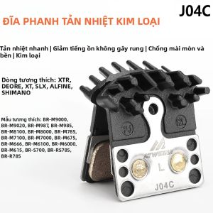 ATWEINA J04C Shimano XT SLX Tương Thích Má Phanh Cho M9000 M9020 S700 RS785 Phụ Kiện Xe Đạp