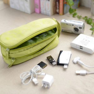 WYQN Artistic Youth Large Capacity Digital Storage Bag for Data Cables Chargers Power Lines Multi-Purpose Electronic Accessories