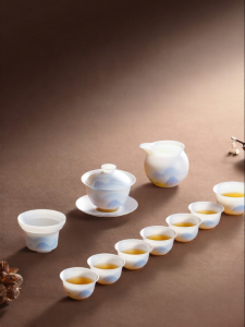 SHANGYANFANG | High-end White Porcelain Tea Set