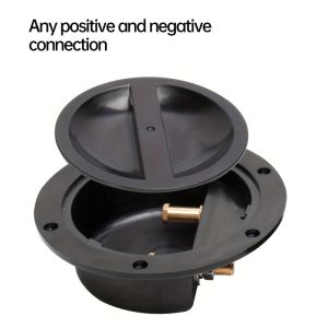 For Sea Fishing White / Black Electric Agitation Fishing Waterproof Boat Junction Box Power Supply Base Of Electric Reel