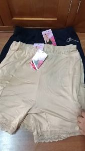 Quần đùi mặc 100% cotton bên trong váy có đùi có túi 2 bên bigsize 40kg-80kg