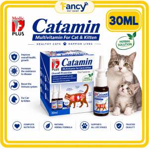 MEDIC PLUS CATAMIN MULTIVITAMIN FOR KITTEN/ADULT 30ML