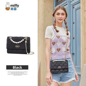 Miffy | Quilted Solid Crossbody Shoulder Bag
