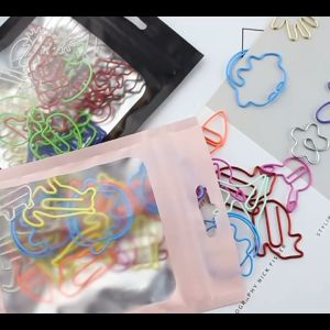🇸🇬 Fast Shipping ★ Colorful Paper Clip Bookmark 30pcs Pack