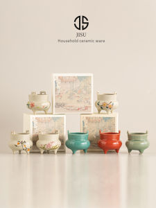 SHUANGYU | Tripod Incense Burner Ceramic Aromatic Stove