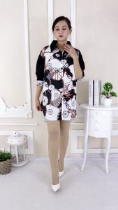 Kemeja Cantik Jumbo New Fashion Bahan Import Adem DG1051