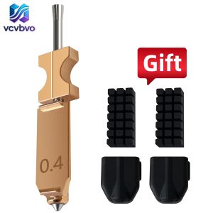 Upgraded 0.4MM Hotend Kit for Flashforge AD5X Quick-Detachable Nozzle Extruder Quick Release Nozzle Heater Block Throat Tube.