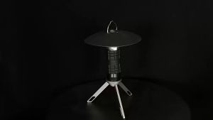 Vintage Multifunctional USB Rechargeable LED Horse Lamp Portable Tent Outdoor Camping Light with Hook and Durable Battery