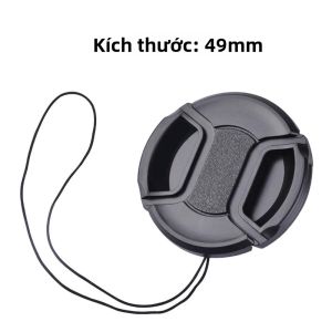 Nắp Bảo Vệ Nắp Ống Kính Phía Trước Máy Ảnh Chống Trầy Xước Cho Canon Leica Nikon Sony - Có Nhiều Kích Cỡ Khác Nhau