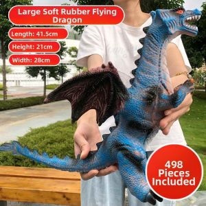 Jiaxun | Silicone Soft Dinosaur Model Set