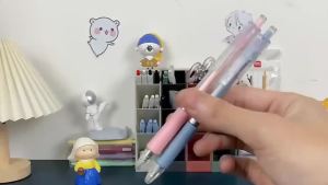1/ 6 Pcs Retractable Press Pen-Style Utility Knife - Creative Art & Paper Cutting Tool for Wrapping Cutting & Hand