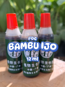 Pupuk Organik Cair Bambu Ijo 12 ml POC tanaman hias organic alami china daun hayati nabati pot sayur