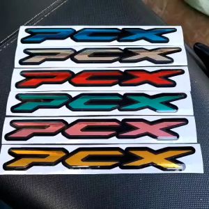 Stiker PCX MATIC Stiker PCX chrome premium panjang 18 cm stiker emblem PCX