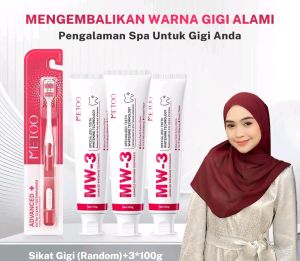 [TERMURAH] METO MW-3 advanced 100g /pasta gigi / gigi kuning/berkerak / memutihkan gigi /gusi sensitif Mulut