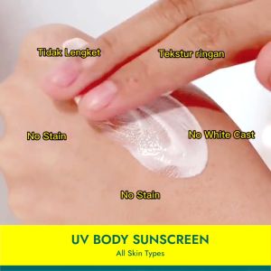 AMATERASUN [REAL SPF Certified] UV Body Sunscreen SPF 40 PA++ 100gr