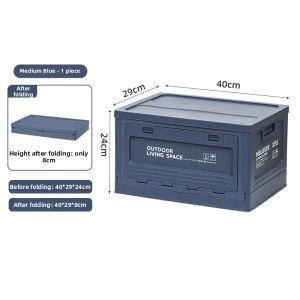 BANGNIMEIJIA | Car Trunk Organizer Camping Outdoor Storage Box