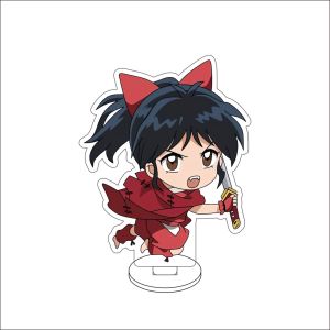 Bandai | Anime Inuyasha Higurashi Kagome Kagura Kouga Sesshoumaru Cos Acrylic Hình Đứng 10CM Q Phiên Bản Dễ Thương Tặng Đồ Trang Trí Cho Người Hâm Mộ