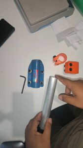 KLEM PENGIKAT EGREK SAWIT FULL BESI DENGAN 4 BAUT TANPA BELAH PIPA GALAH SAWIT COD