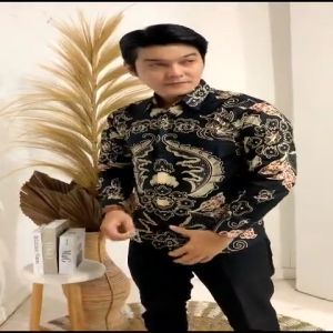 New Arrival Batik Kemeja Slimfit Lengan Panjang Katun Premium