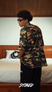 Stoned | Genetic Military Tee Camo