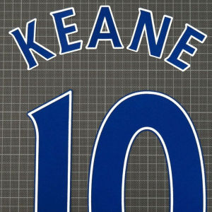 2007 2013 Premier League Flocking Number Blue Ronaldo Keane Drogb Lampard Aguero