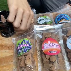 Bukhur dupa kerucut isi 25pcs dupa tumpeng buhur gahru haromain wewangian aroma terapi bakhor krucut