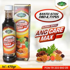 Paket 2 Botol Madu Angcare Max 470 Gram Darusyifa  Obat Demam Typus Dan DBD Asli Original