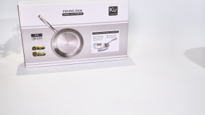 Chảo rán inox 316 size 22cm lòng cạn KUCHEN KU FP221316 - Bảo hành 10 năm
