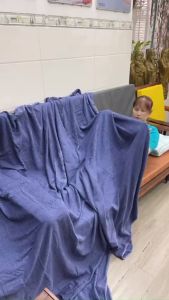 Chăn cotton cao cấp xuất Mỹ size lớn 1.7 x 2.2m cân nặng 1.15kg - Ben Ben