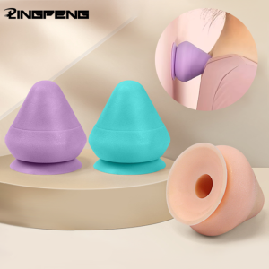Adsorption Type Fascia Ball Massage Cone Plantar Lumbar Back Shoulder And Neck Whole Body Meridian Points Silicone Fascia Ball