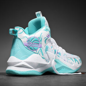 Professional Basketball Sports Shoes for Teenagers Middle School Students Running Shoes Anti-slip Wear-resistant Low Top Sneakers