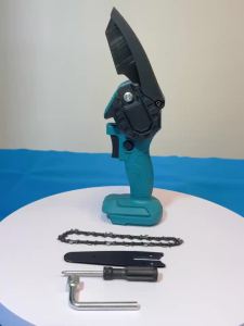 4/6 Inch Chainsaw 1000W Handheld Electric Cutting Tool Logs for Camping Yard Cleaning Woodworking Suitable  for 21V Battery