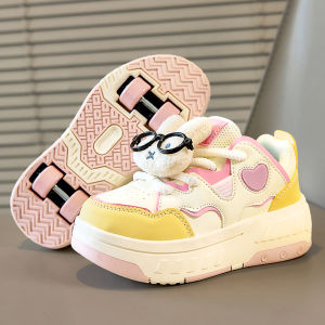 Removable Hidden Design Girls Roller Skates