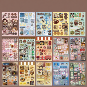 Vintage Style DIY Decoration Stickers 30 Pieces