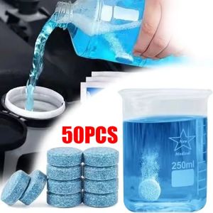 Solid Cleaner Car Windscreen Winter Antifreeze Effervescent Tablet Auto Wiper Glass Detergent Universal Oil Film Removal
