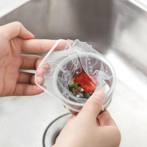 Kitchen Bathroom Sink Strainer Filter Mesh 90‑100Pc Disposable Drain Hole Sewer Mesh Filter Anti‑Clog Household Waste Trap Spare