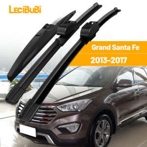 For Hyundai Grand Santa Fe 2013-2017 1set Front & Rear Windshield Wiper Blades Windscreen Wipers 2014 2015 2016 Accessories