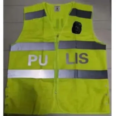 Pulis Reflector Vest Police Vest Barangay Police Vest