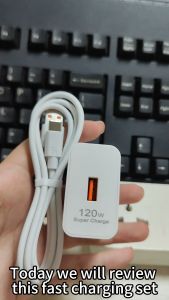 120W Adaptor Charger Fast DC Charging Converge PowerAdapter &120W Anti-winding Type C FastCharging CableFast Charging Charger for Android Micro for android chargertype c Electronic Cellphone Smartphone Durable MobileDevice type b 120w fastcharging